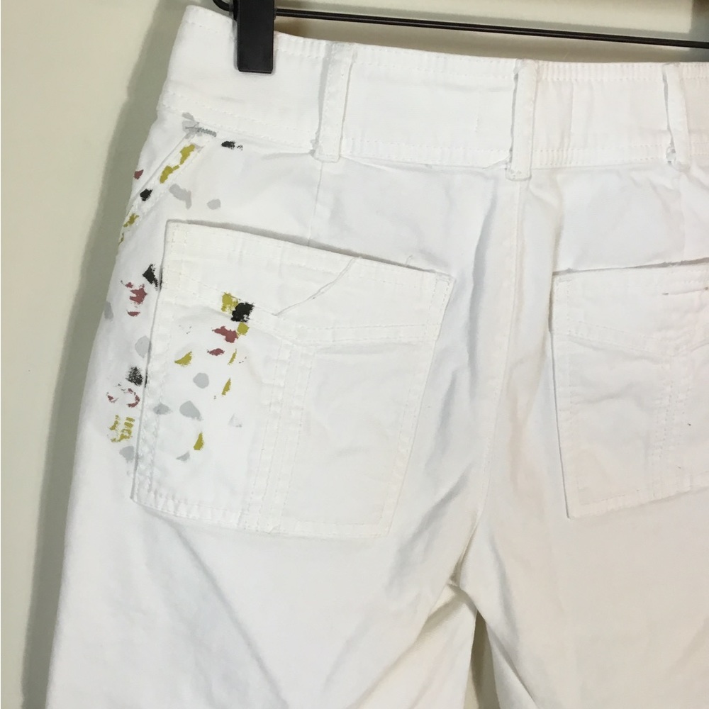 Anthropologie The Wanderer Splatter Paint Utility Shorts - Picture 5 of 8